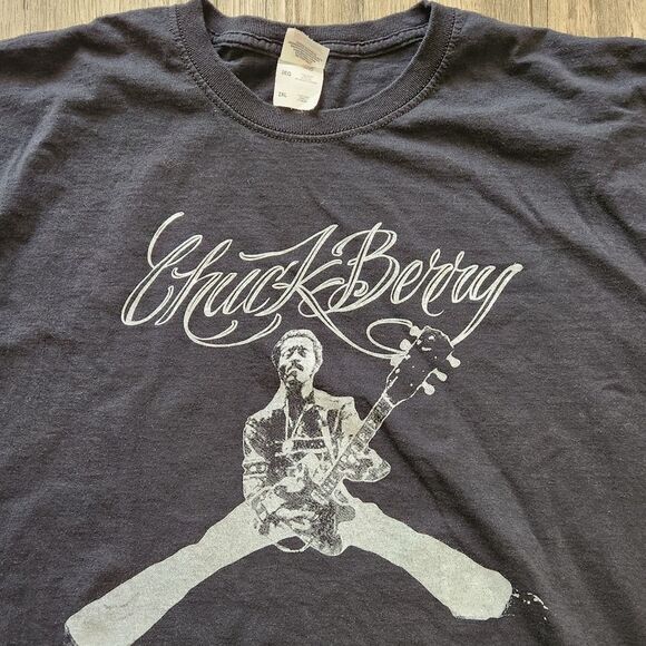 Vintage Chuck Berry "Father of Rock and Roll" T-shirt size 2XL. - Picture 2 of 4